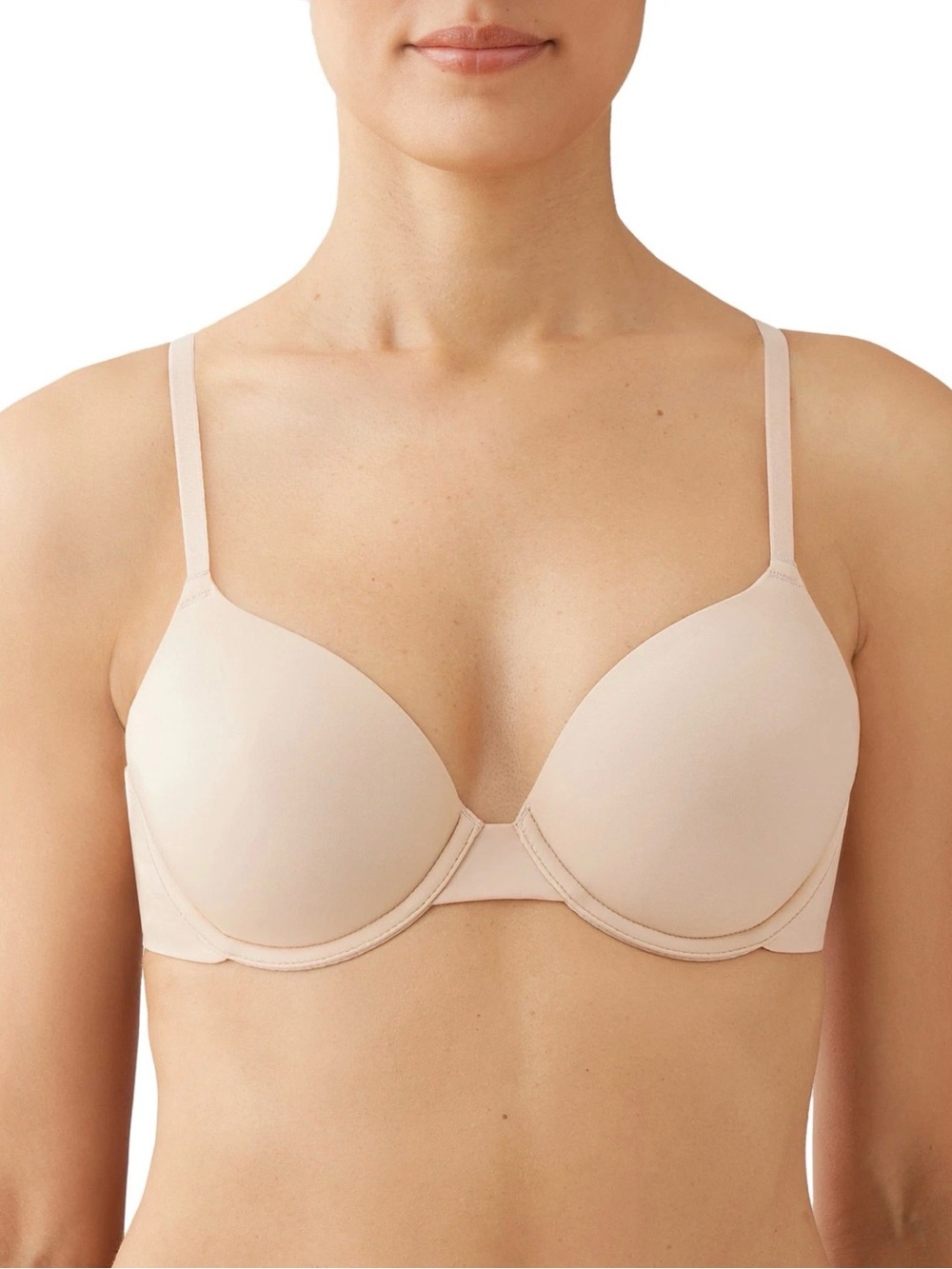 b.tempt'd by Wacoal Upgraded T-Shirt Bra 32DDD Pink Convertible Underwire 953380